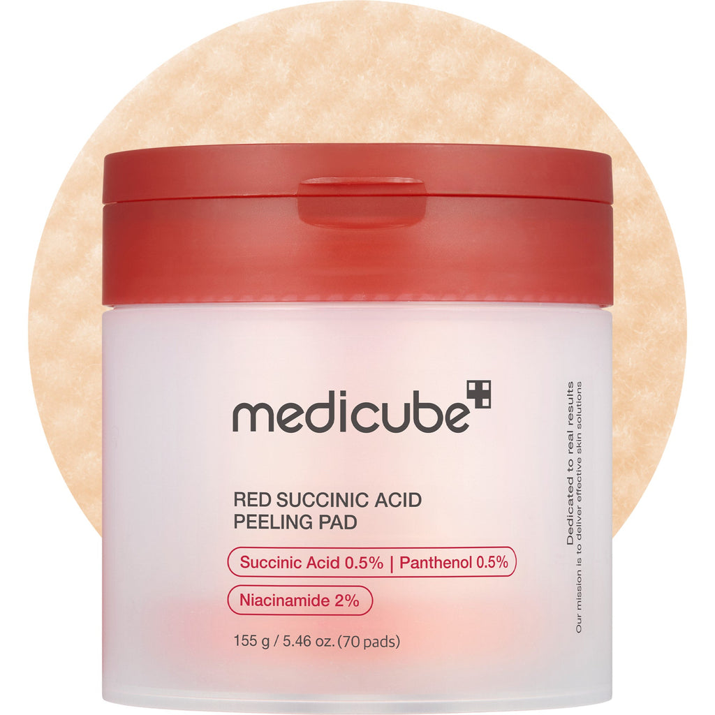 Red Succinic Acid Panthenol Pads G7