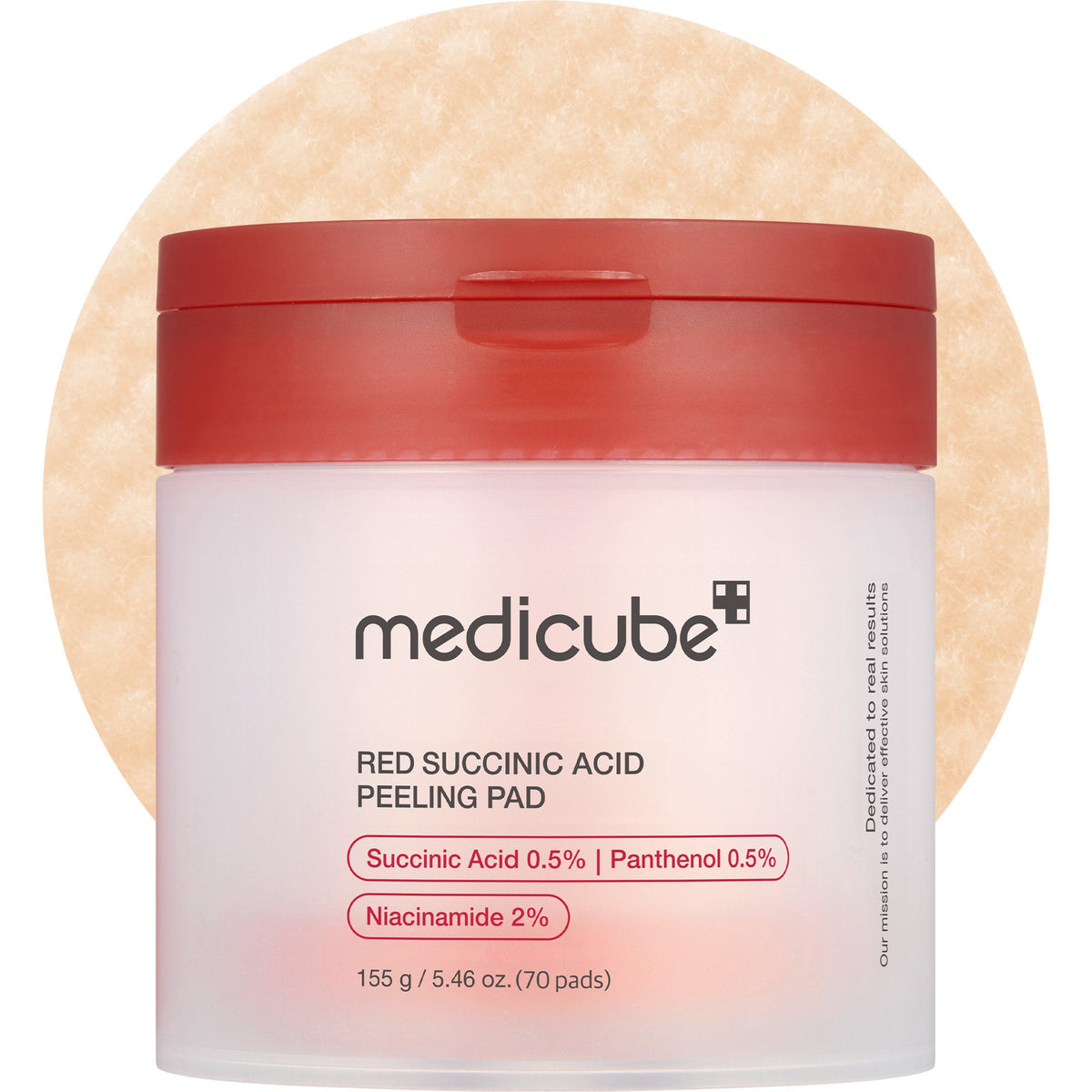Red Succinic Acid Panthenol Pads G7