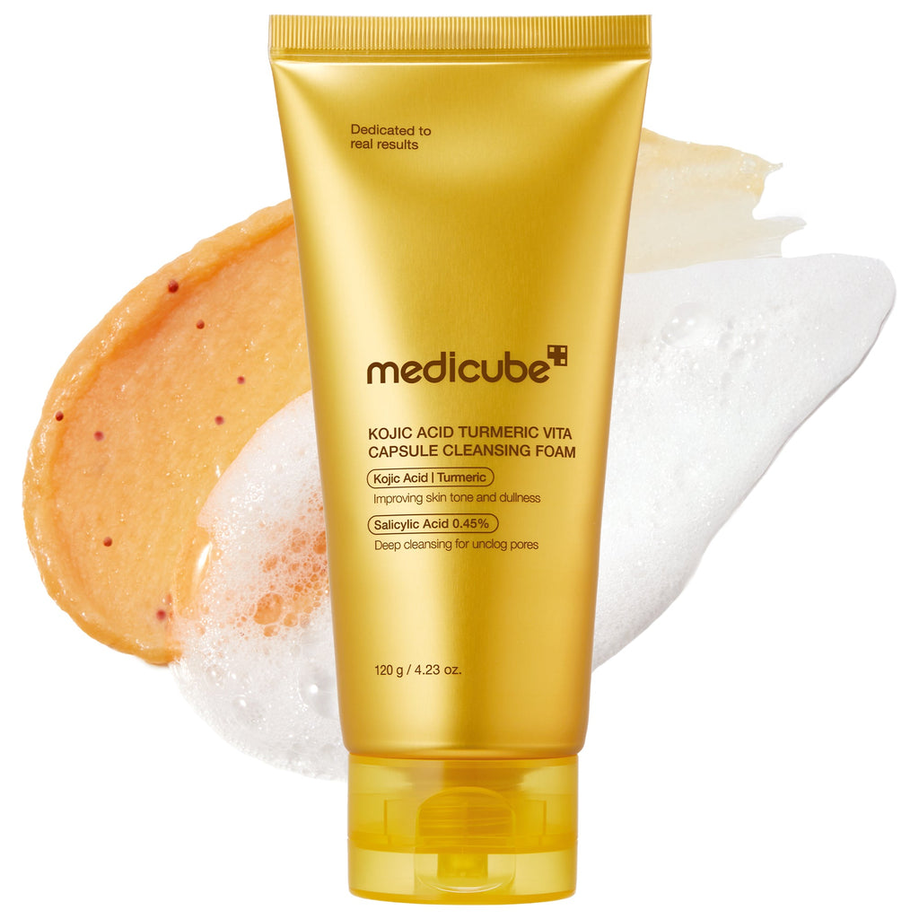 Kojic Acid Turmeric Vita Capsule Foam Cleanser Q2