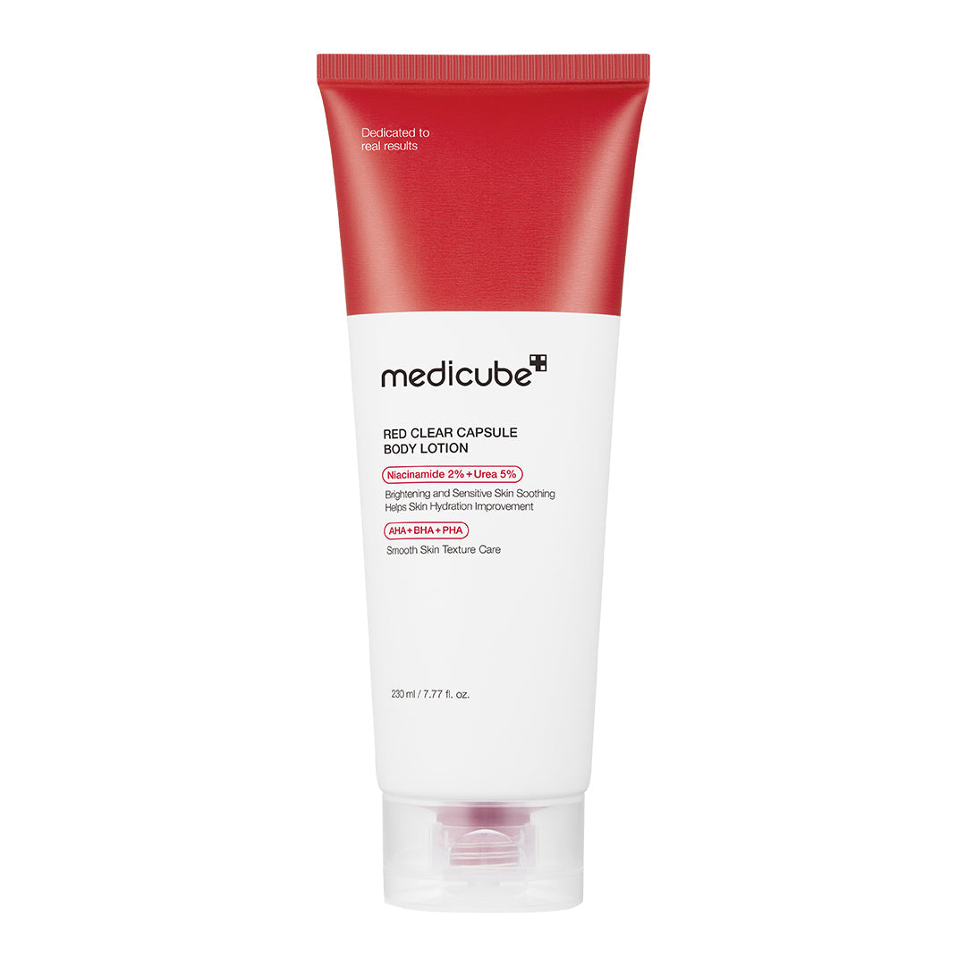 Red Clear Capsule Body Lotion X1