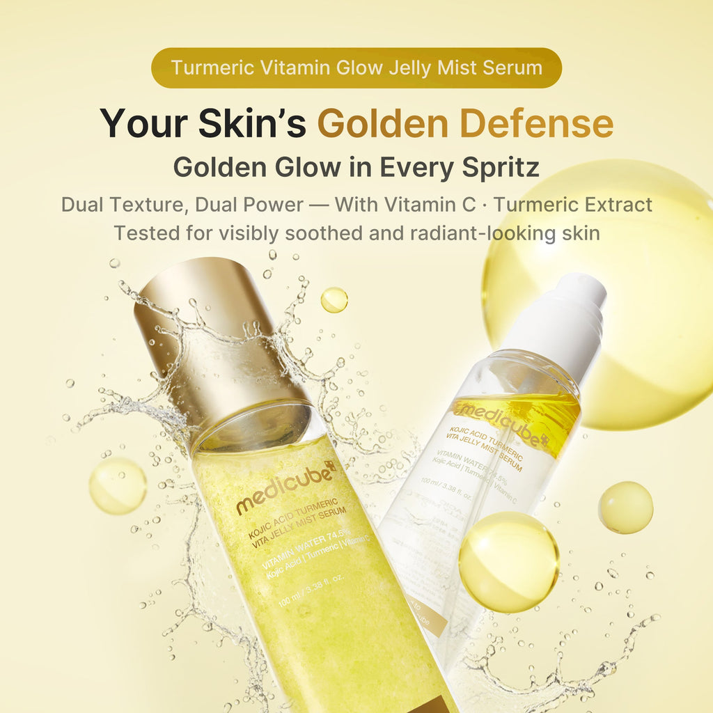 Kojic Acid Turmeric Vitamin Gold Jelly Mist Serum N9