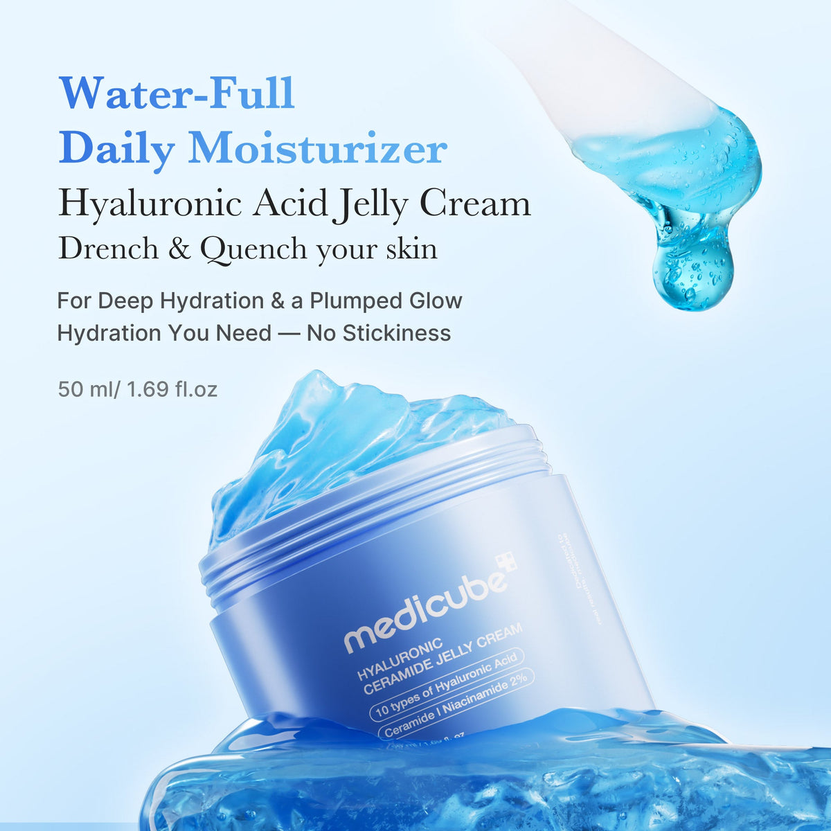 Hyaluronic Ceramide Moisturizing Jelly Cream L2