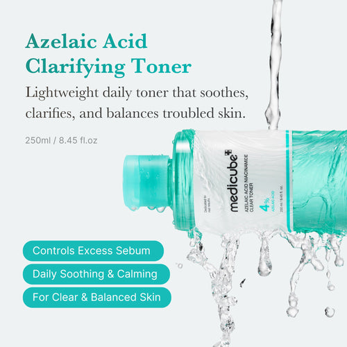Azelaic Acid Niacinamide Clarifying Toner E4