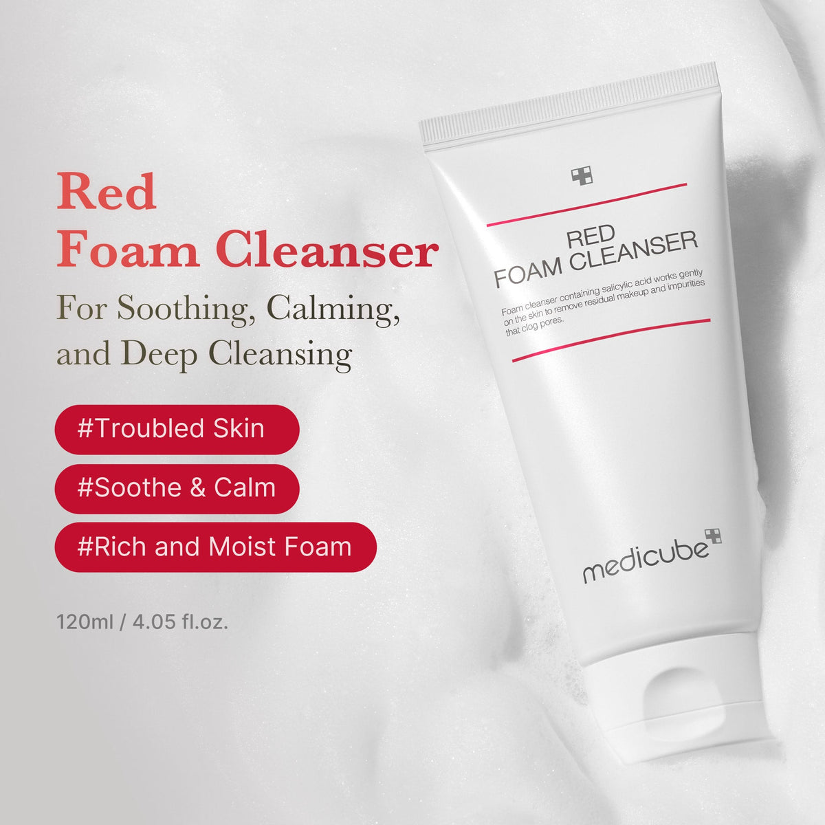 Red Foam Cleanser O3