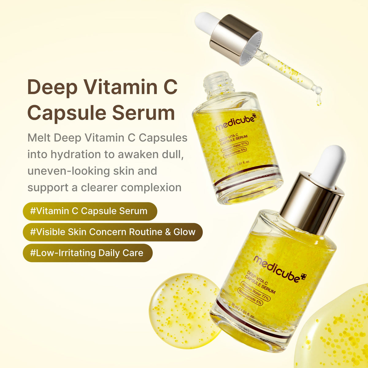 Deep Vitamin C Capsule Serum K2