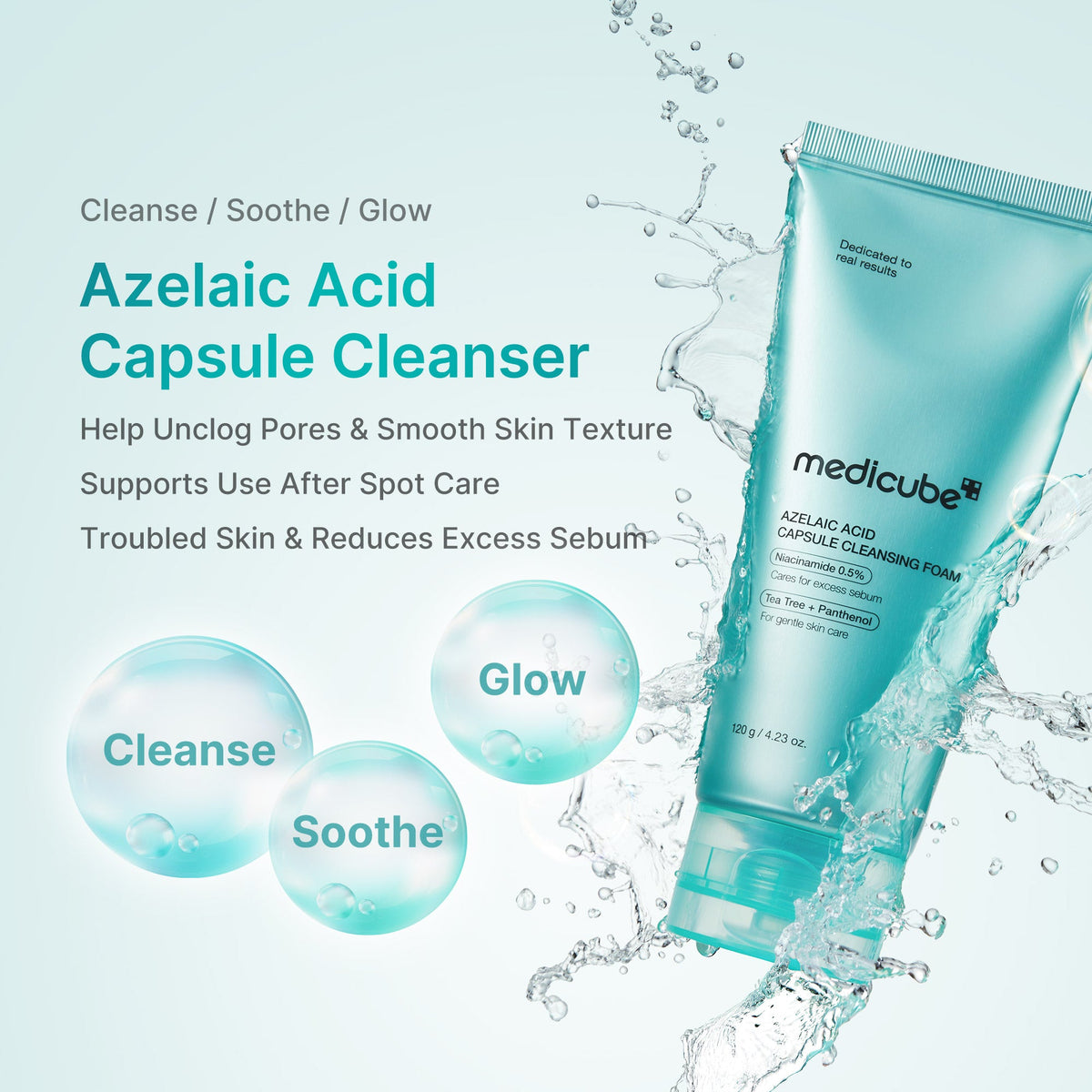 Azelaic Acid Capsule Foam Cleanser W4