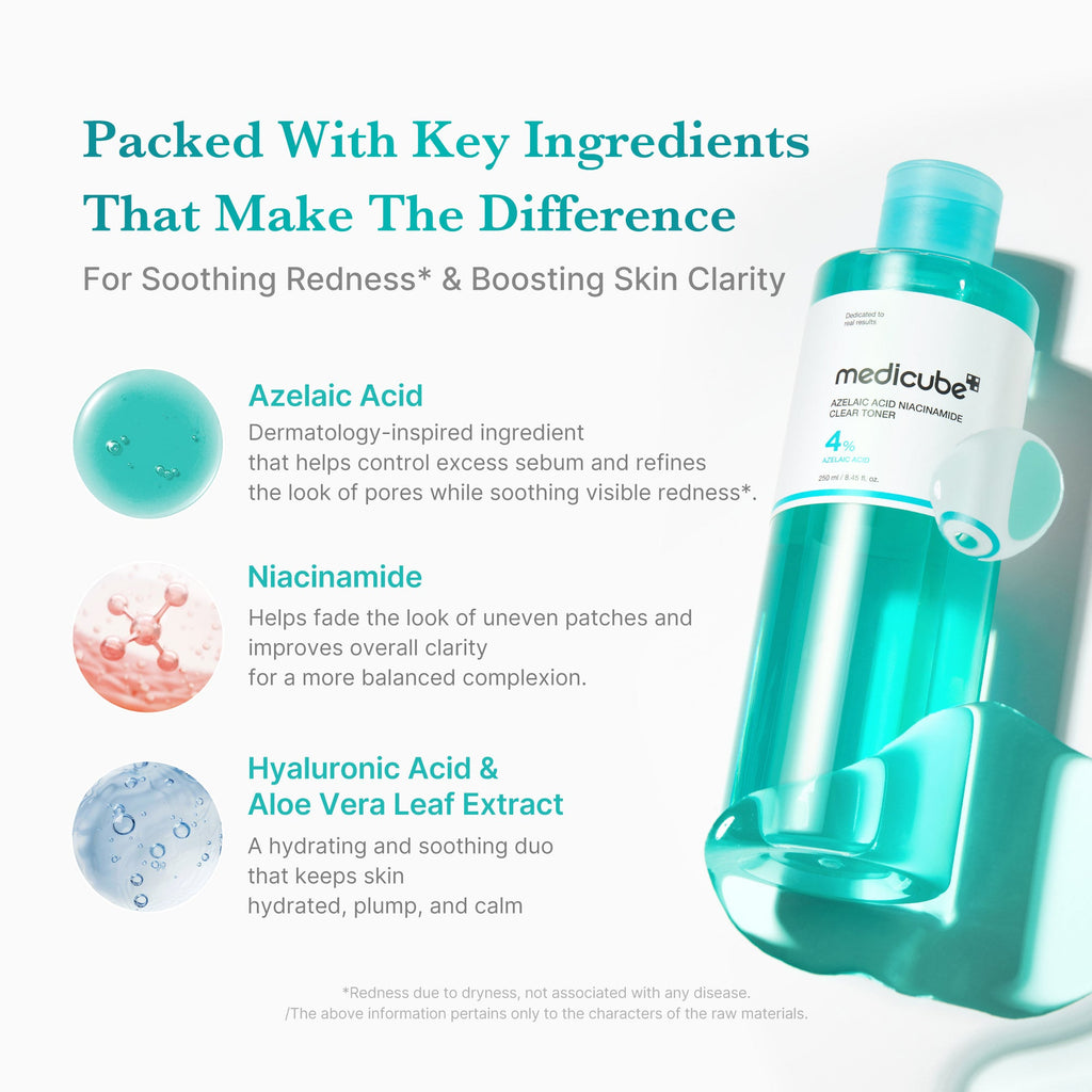 Azelaic Acid Niacinamide Clarifying Toner E4