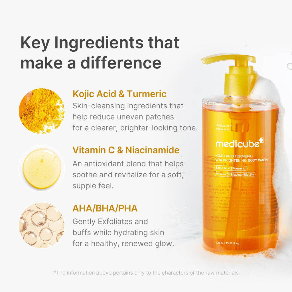 Kojic Acid Turmeric Brightening Body Wash V0