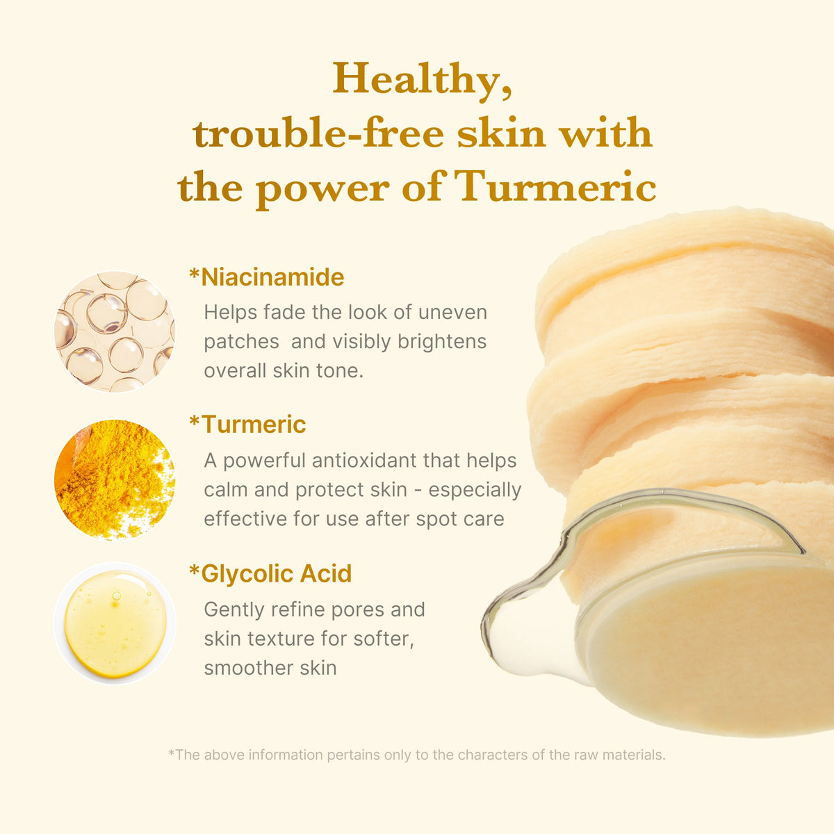 Kojic Acid Tumeric Toner Pad A2