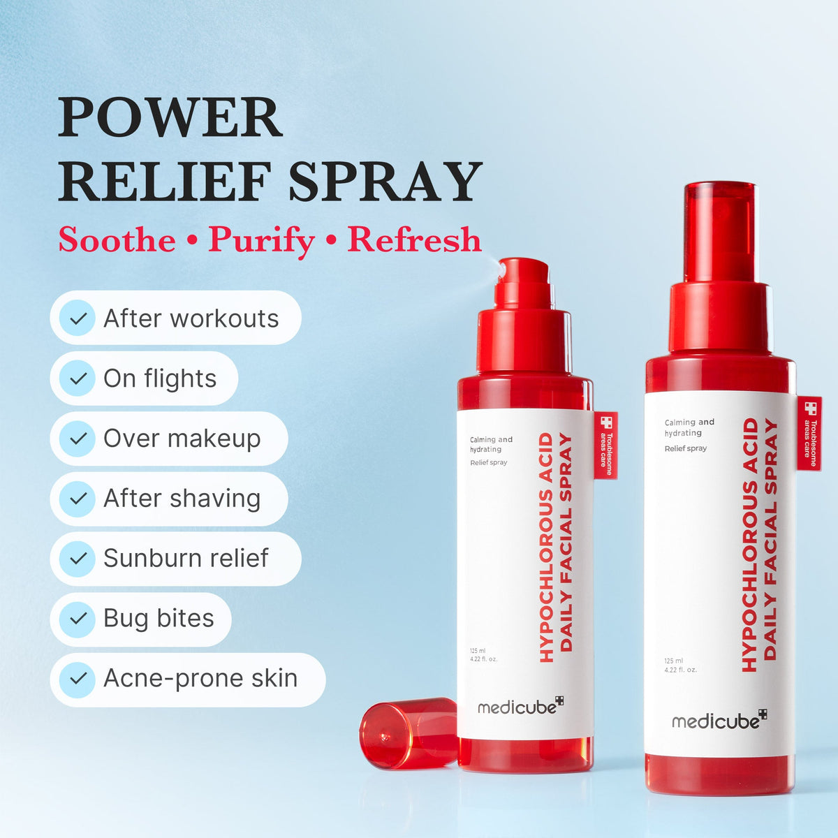 Hypochlorous Acid Power Soothing Spray H5