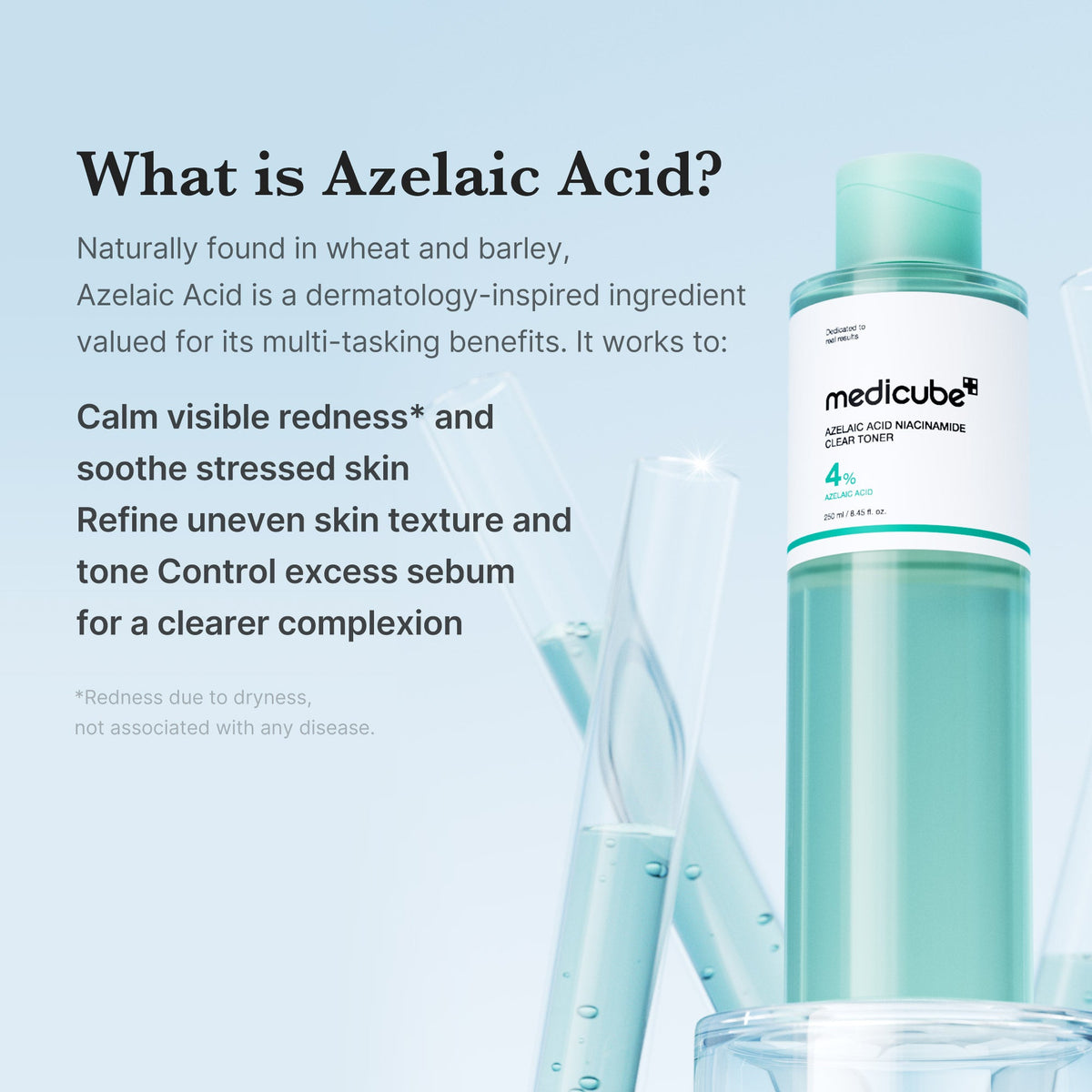 Azelaic Acid Niacinamide Clarifying Toner E4