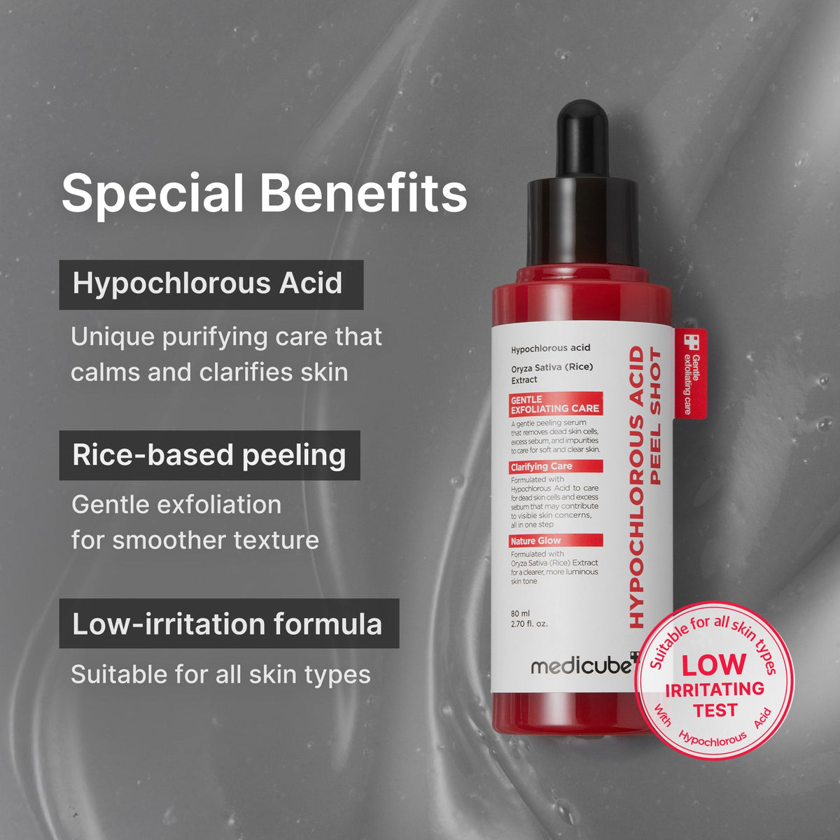 Hypochlorous Acid Rice Peel Shot D0
