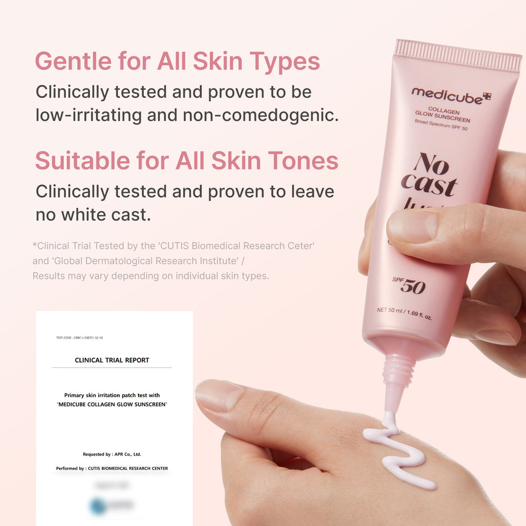 No Cast Just Glow Collagen Sunscreen G6
