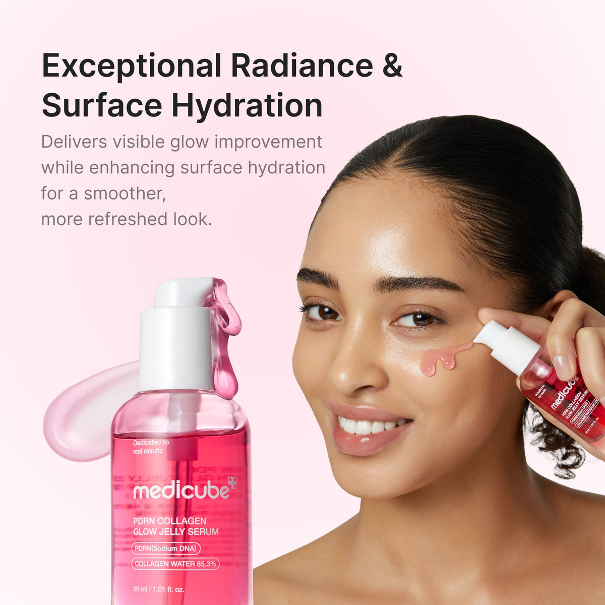 PDRN Pink Collagen Glow Jelly Serum X5