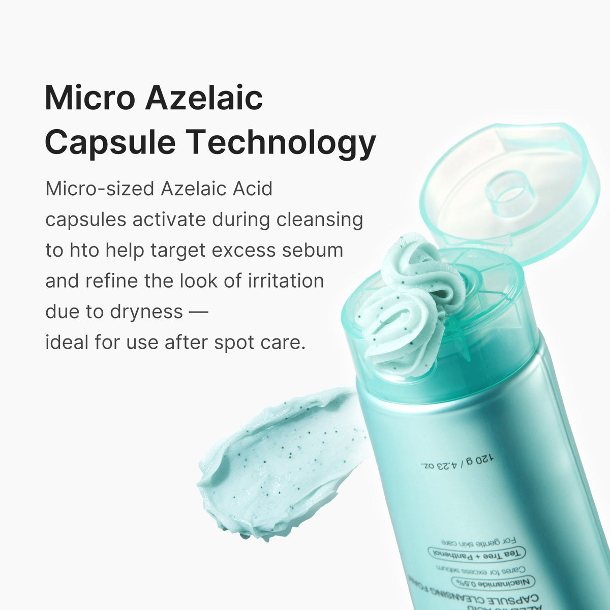 Azelaic Acid Capsule Foam Cleanser W4
