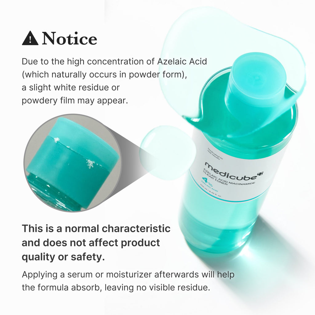 Azelaic Acid Niacinamide Clarifying Toner E4
