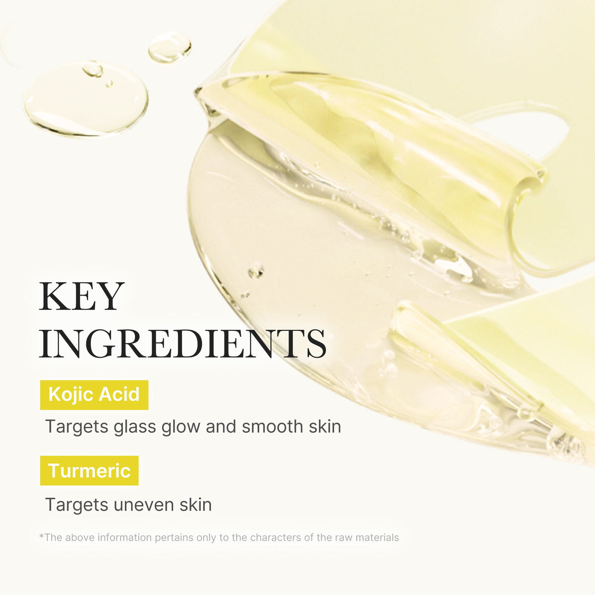 Kojic Acid Turmeric Gold Jelly Gel Mask G8