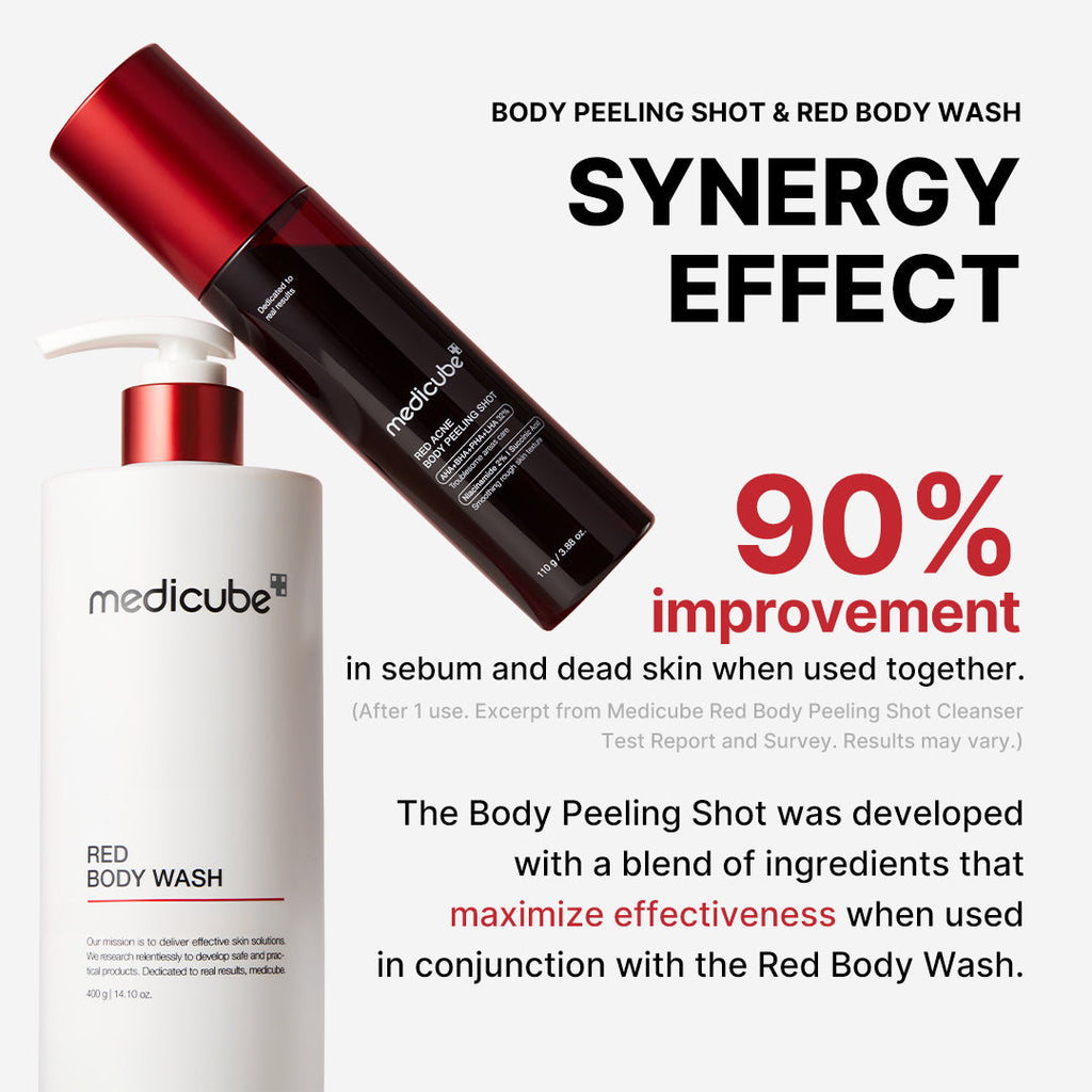 Red Body Peeling Shot Cleanser E0