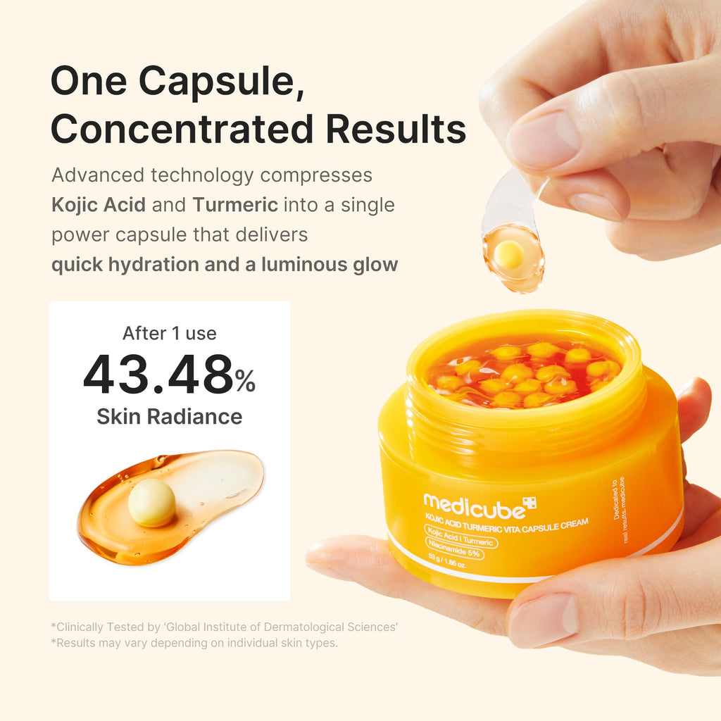 Kojic Acid Turmeric Vita Capsule Cream Z2