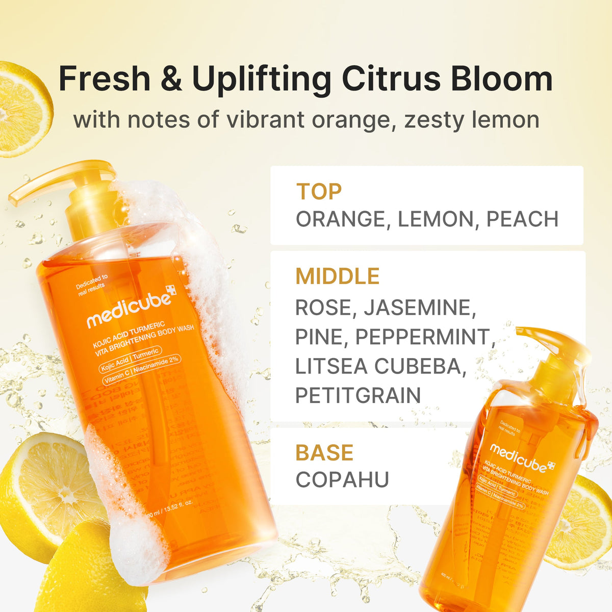 Kojic Acid Turmeric Brightening Body Wash V0