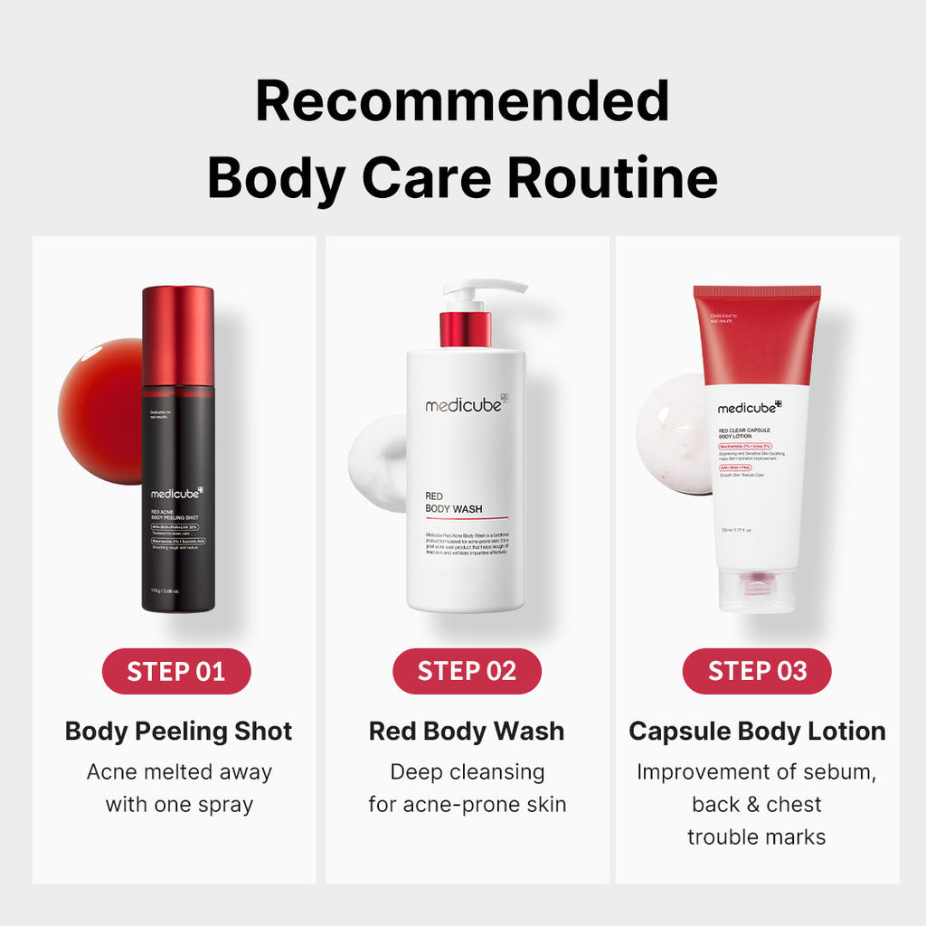Red Body Peeling Shot Cleanser E0