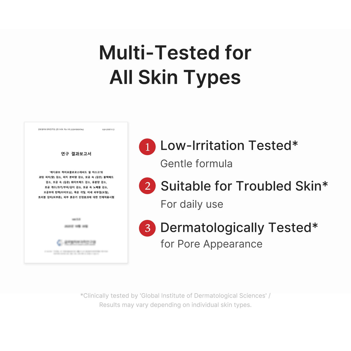 Hypochlorous Acid Peel Mask E2