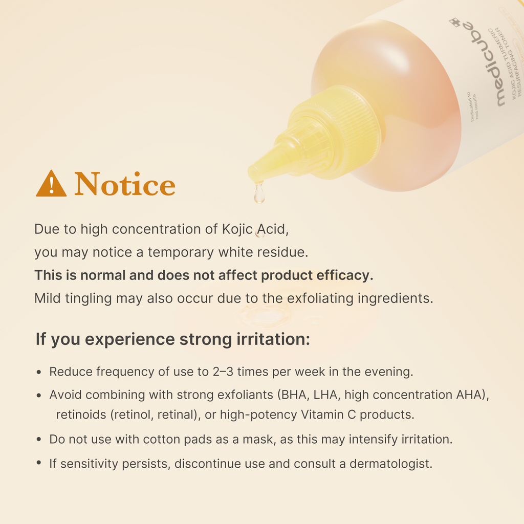 Kojic Acid Turmeric Toner R1