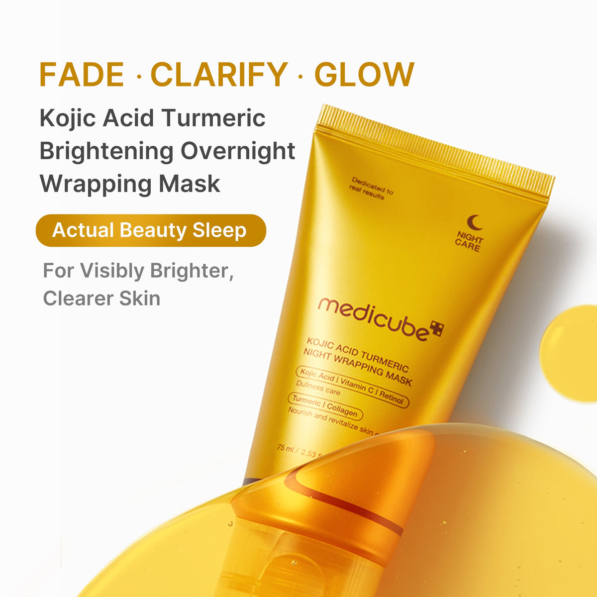 Kojic Acid Turmeric Overnight Wrapping Mask K8