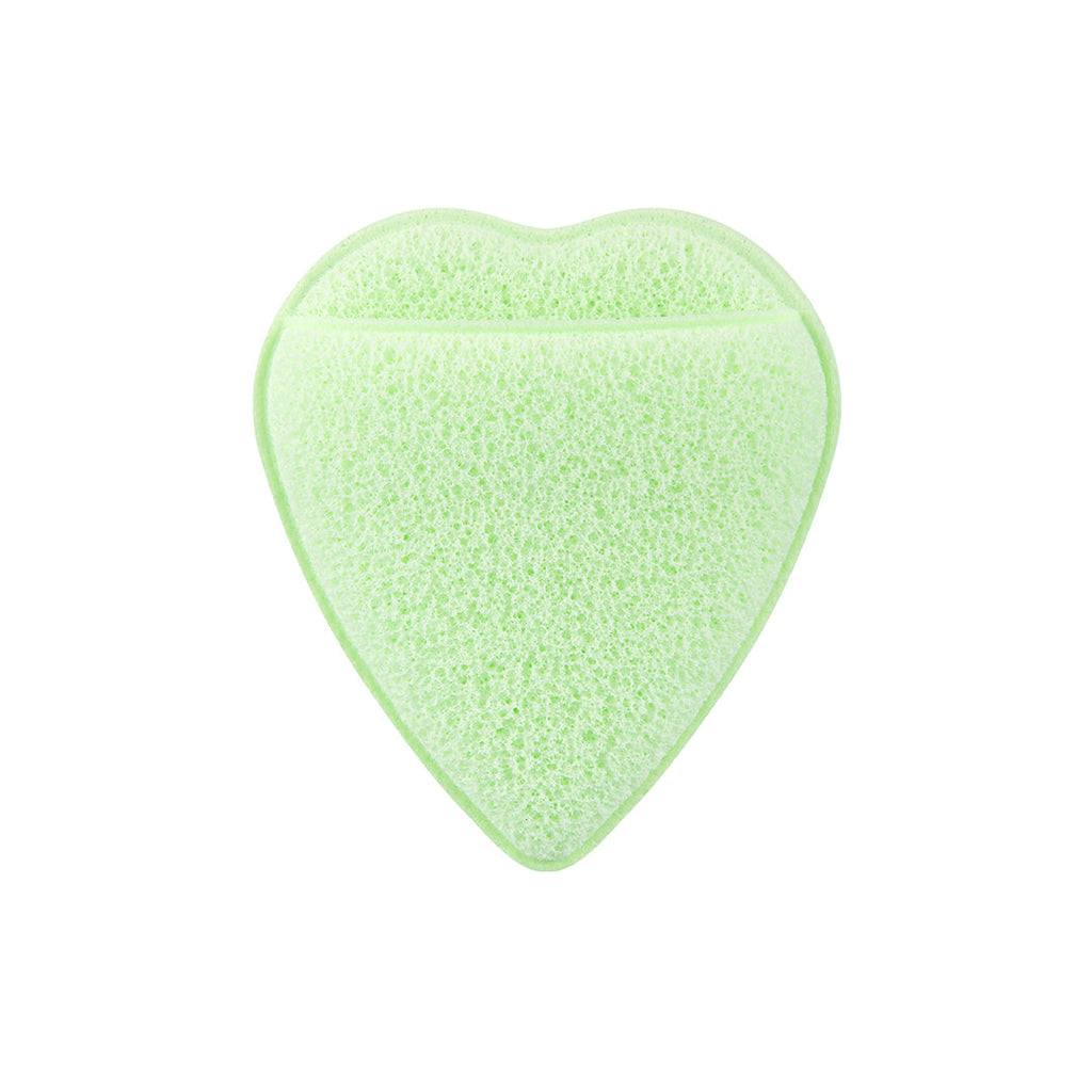 Clover Heart Facial Sponge D0
