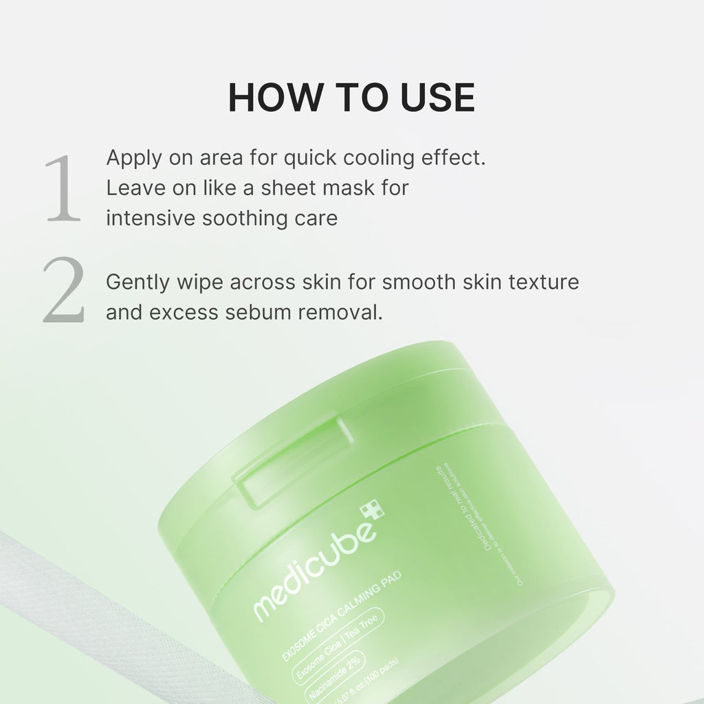 Exosome Cica Calming Toner Pads X0