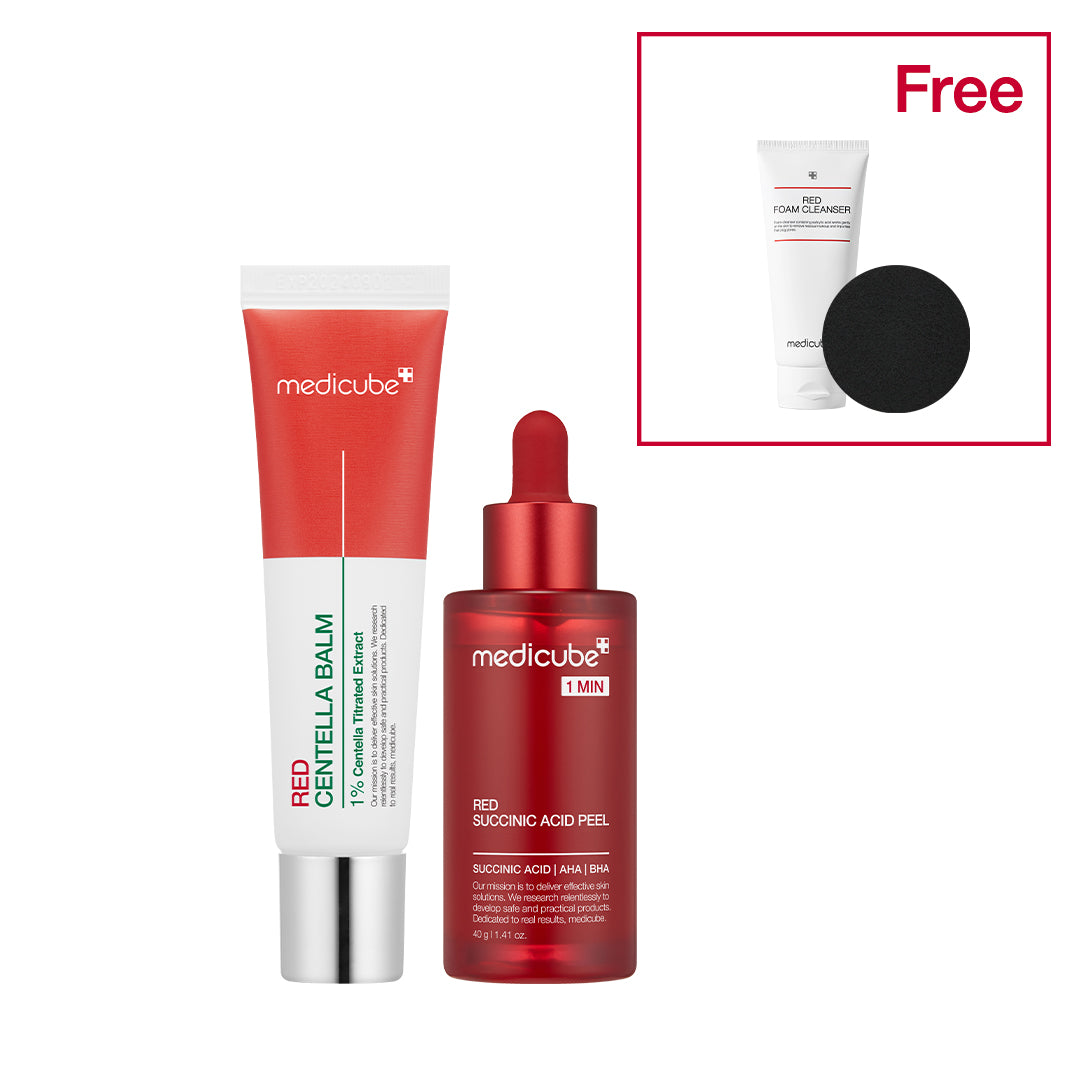 21% Red Succinic Acid Cleansing Booster Serum E1