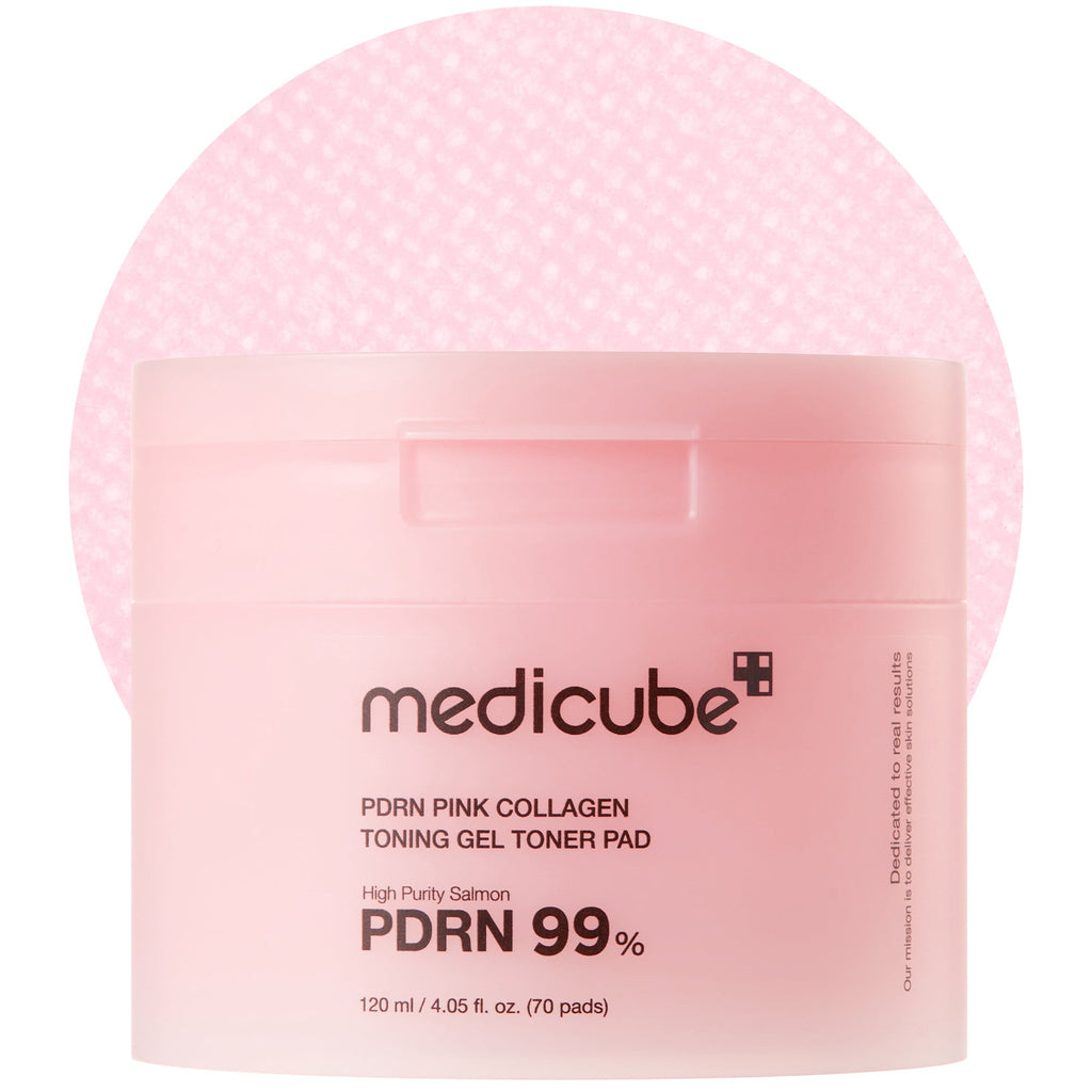 PDRN Pink Collagen Gel Toner Pad A8