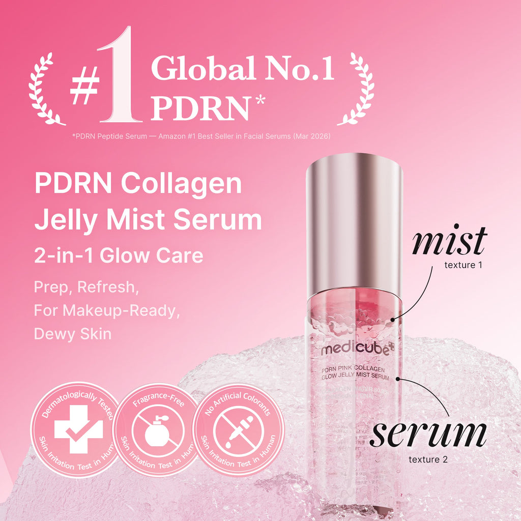 PDRN Pink Collagen Glow Jelly Mist Serum C2
