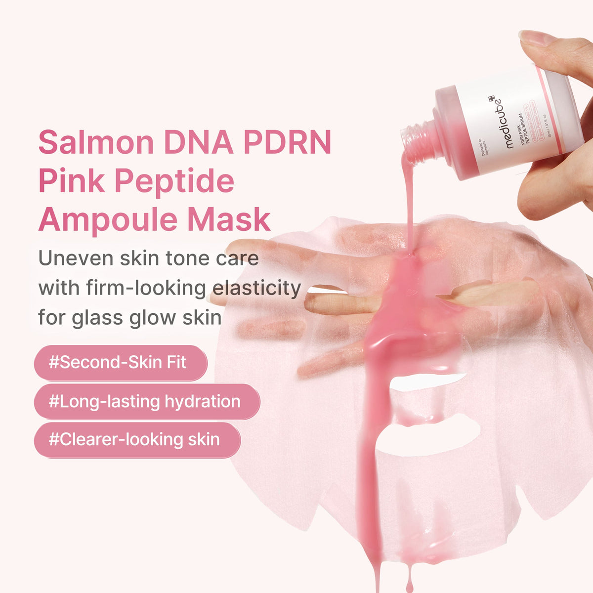 PDRN Pink Peptide Ampoule Mask B3