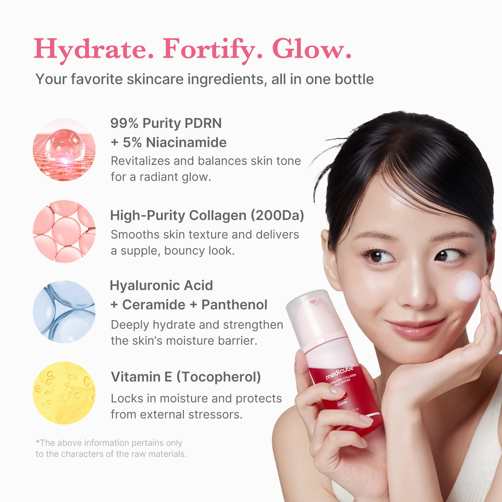 PDRN Pink Collagen Bubble Serum O9