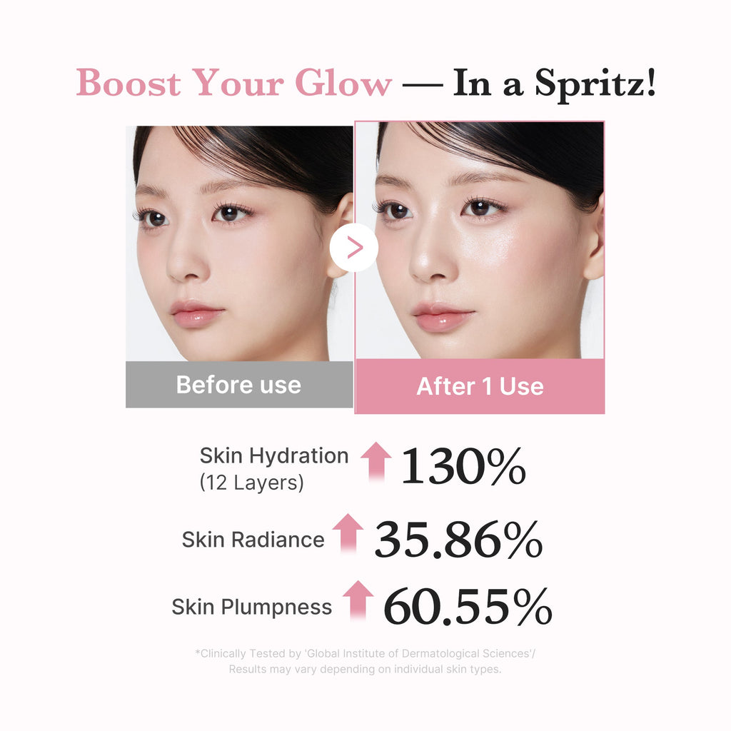 PDRN Pink Collagen Glow Jelly Mist Serum U7