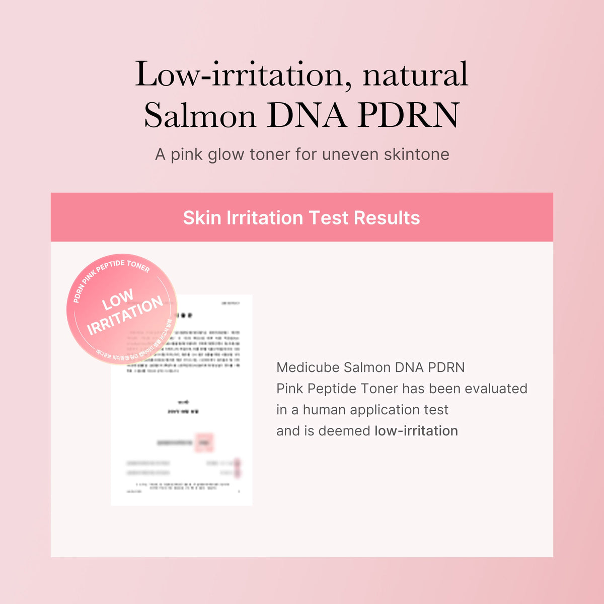 PDRN Pink Peptide Toner T0