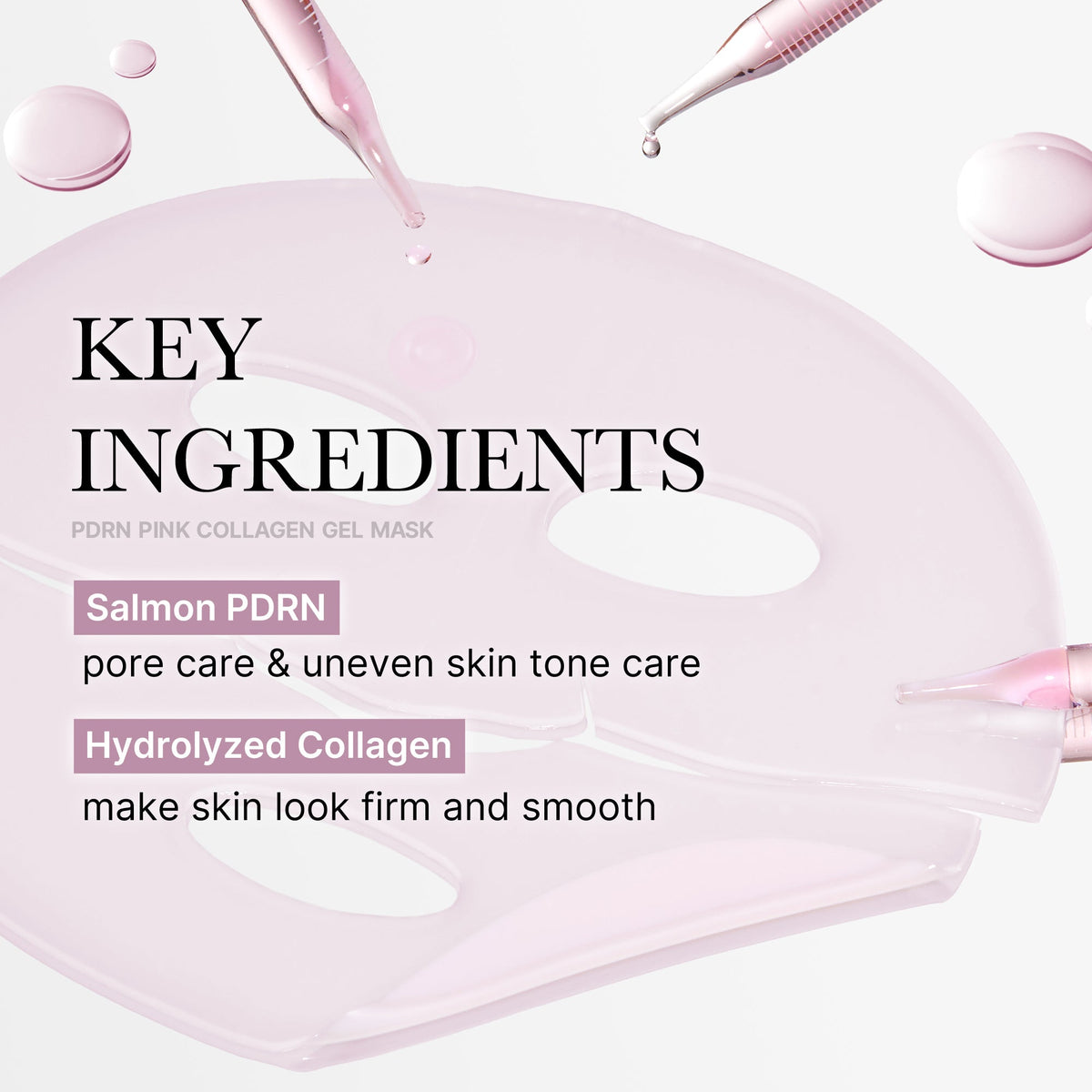 Salmon PDRN Pink Collagen Jelly Gel Mask Q5