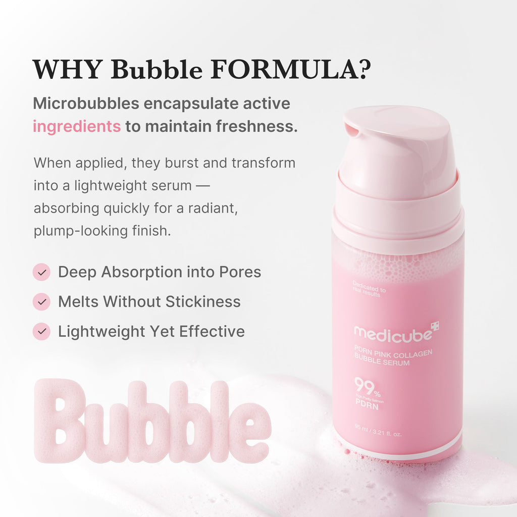 PDRN Pink Collagen Bubble Serum O9