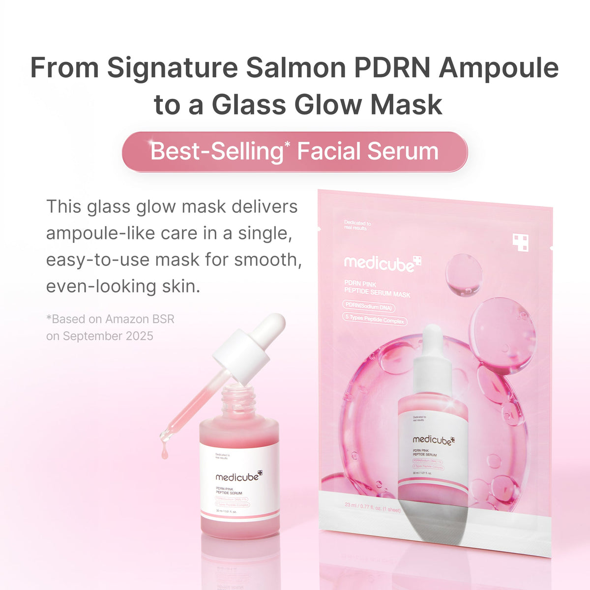 PDRN Pink Peptide Ampoule Mask B3