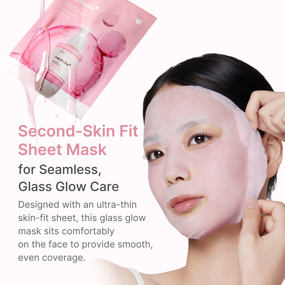 PDRN Pink Peptide Ampoule Mask B3