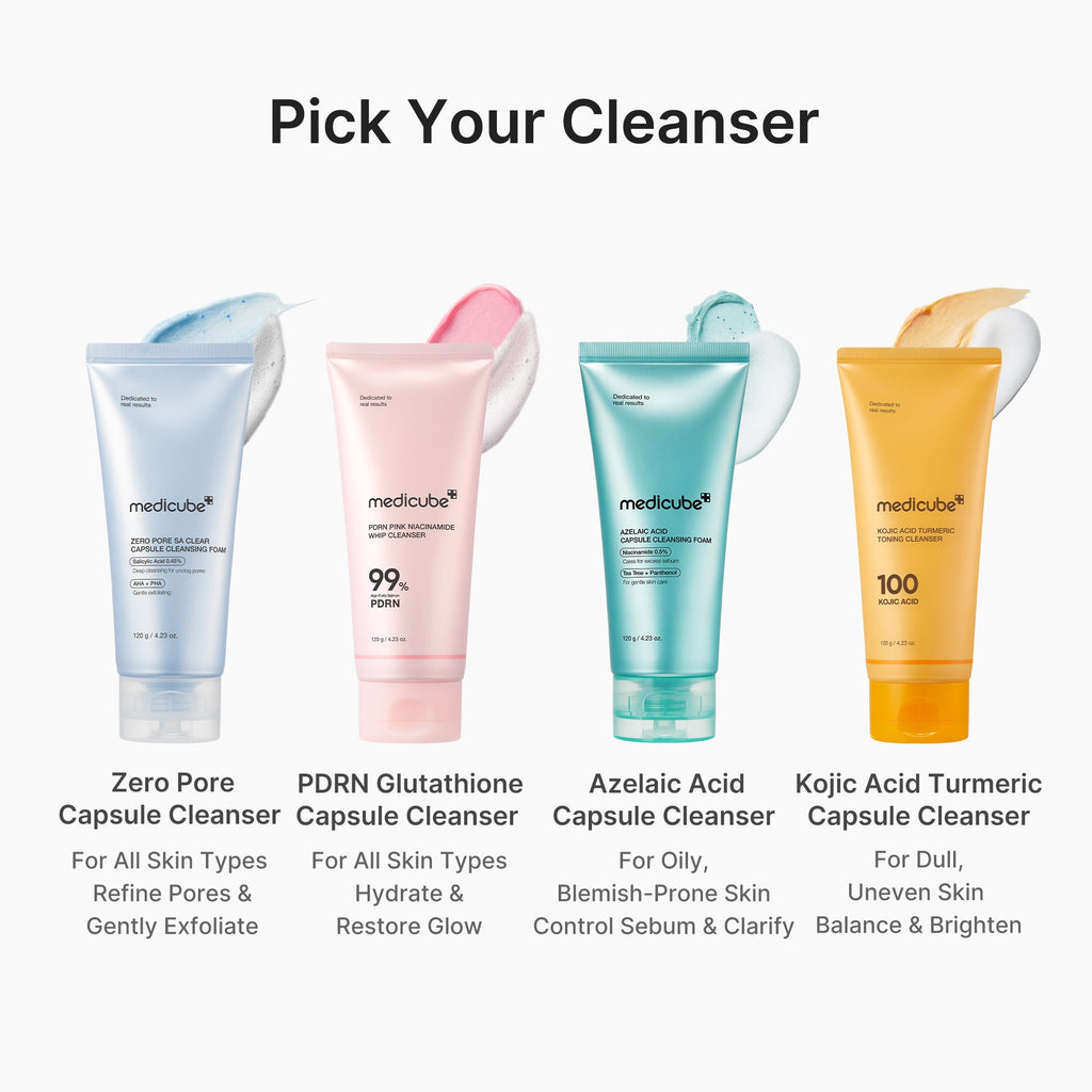 PDRN Pink Glutathione Capsule Foam Cleanser S3