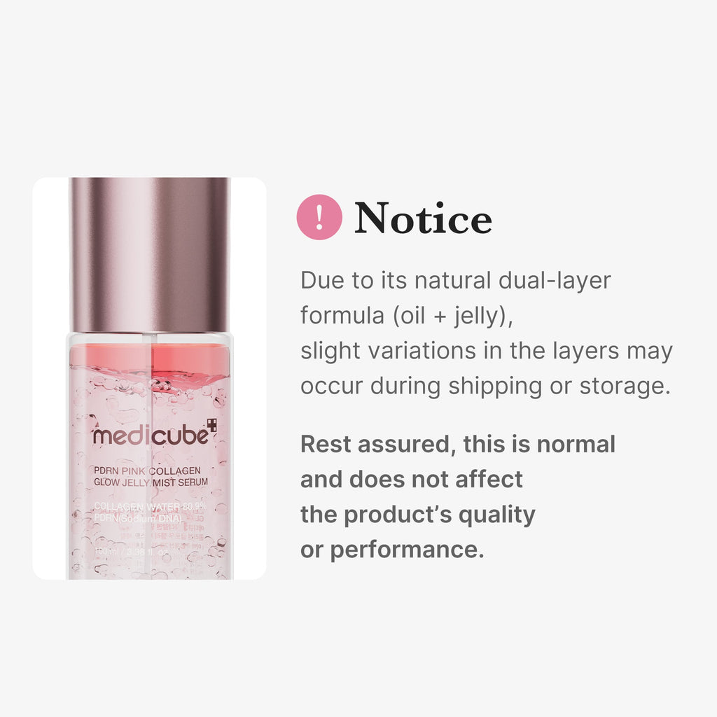 PDRN Pink Collagen Glow Jelly Mist Serum U7