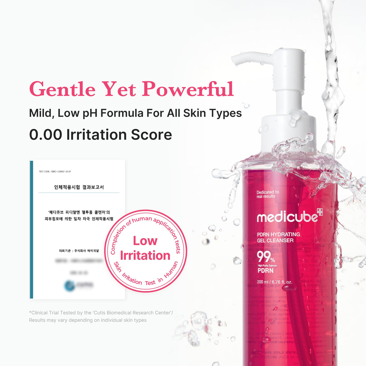 PDRN Pink Gel Cleanser F2