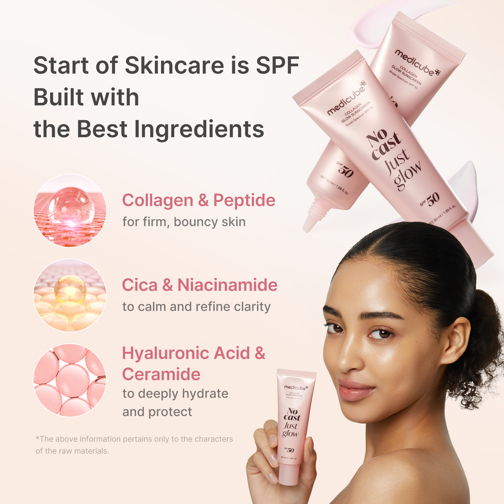 No Cast Just Glow Collagen Sunscreen G6
