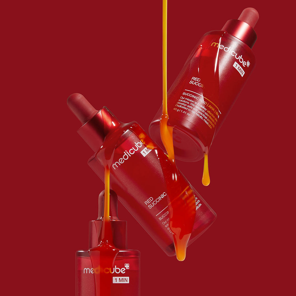 21% Red Succinic Acid Cleansing Booster Serum E1